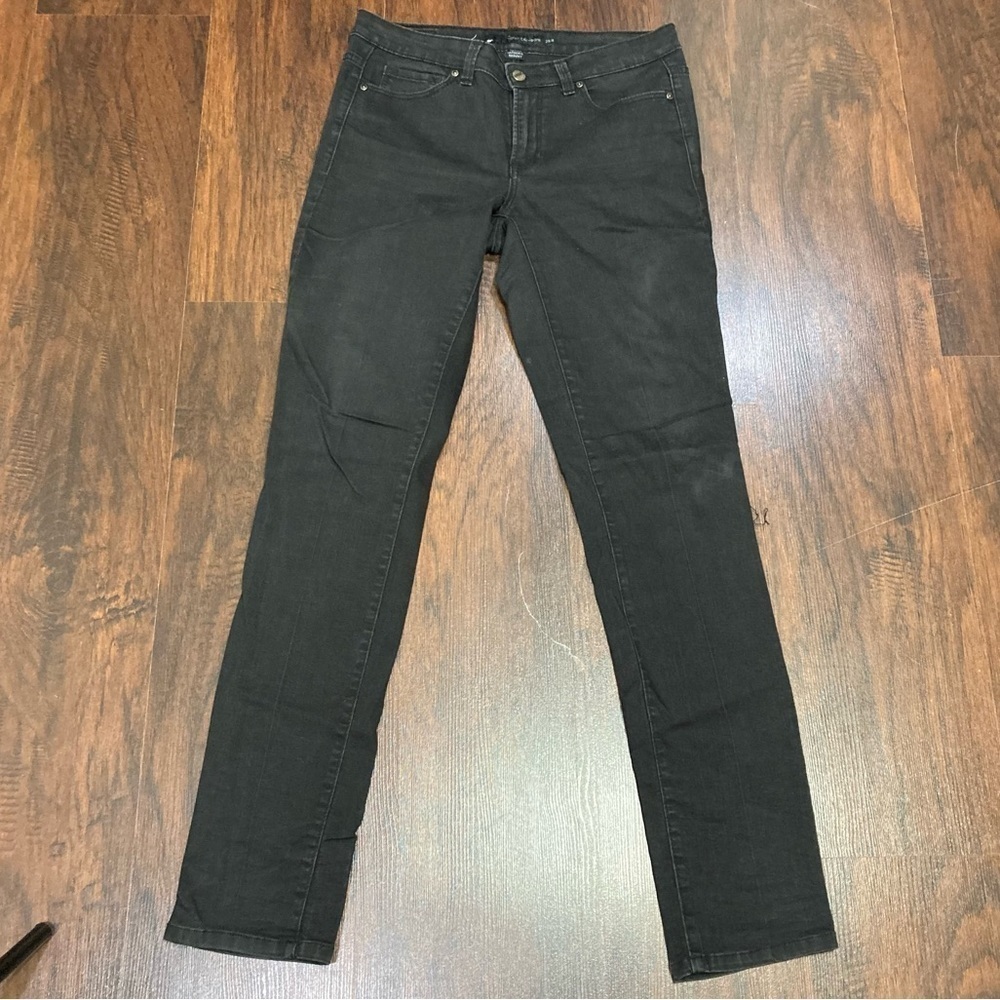 CALVIN KLEIN Ultimate Skinny Jeans black Stretch denim size 28/8 GUC